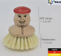 Preview: pot brush fibre