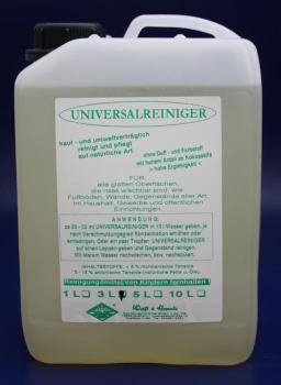 Universal cleaner based on soap