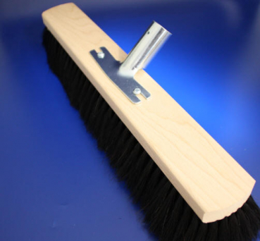 Hall broom with horsehair- assembly