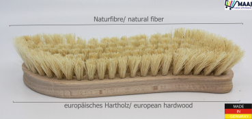 Washingbrush with fiber placement