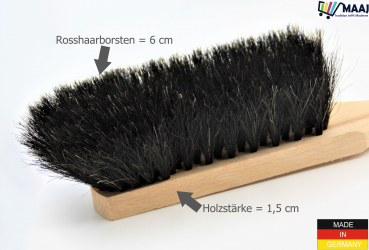 horsehair hand brush XL