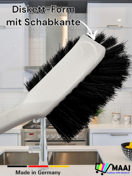 drop large brush with horsehair placement