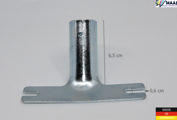 Metal holder for broomsticks 24mm