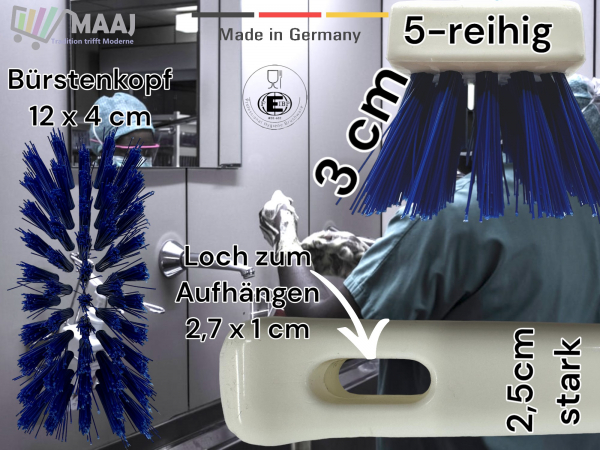 Hygiene-Stielbürste lang