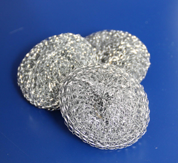 3 pcs. metal scourer